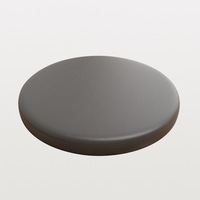 Coussin de siège rond en gros avec housse imperméable et mousse à mémoire de forme à rebond lent pour sièges au sol et chaises de stand