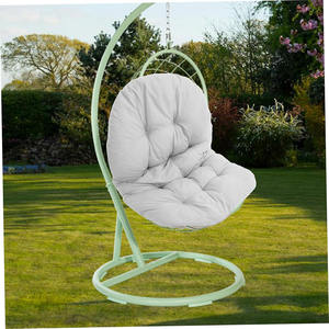 7960 Style moderne oeuf balançoire chaise matelassé coton <span class=keywords><strong>coussin</strong></span> de siège <span class=keywords><strong>pour</strong></span> jardin extérieur étanche amovible couverture oeuf chaise <span class=keywords><strong>coussin</strong></span> - Product Image 2