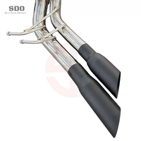 Tuyaux d'échappement Catback en acier inoxydable SD pour Mercedes Benz G500 G550 W463A W464 4.0T 2019-2024 Système d'échappement à soupapes de performance