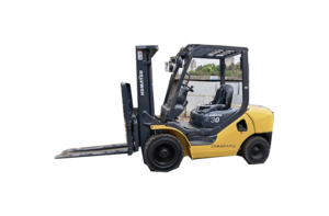 Japanese Original <b>Used</b> Komatsu FD30 3 Ton Diesel Forklift 4.5m Mast with Side shift use Komatsu Engine Low Fuel for Sale - Product Image 1