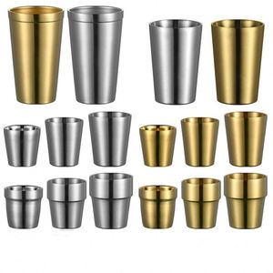 แก้วโลหะสแตนเลสสตีลสีสันตามสั่ง สำหรับเบียร์ ชา กาแฟ น้ำผลไม้ ไวน์ - Product Image 1