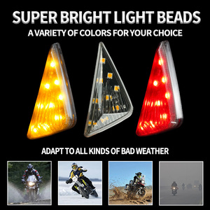 Liuhjg Mới Xe Máy Chỉ Số Senlight Đèn Xe Máy Lần Lượt Tín Hiệu Ánh Sáng Cho Jawa Xe Máy Jawa 350 Phụ Tùng - Product Image 5