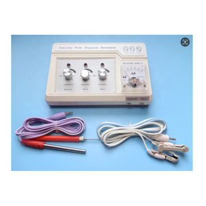 Oreille Soins Graines Oreille Autocollants Professionnel électrique stimulation acupuncture machine 2 sorties oreille acupuncture instrument - Product Image 3