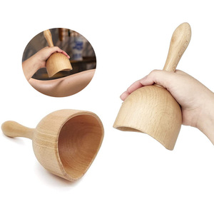 <span class=keywords><strong>Maderoterapia</strong></span> Drenaje linfático Guasha Taza de masaje Herramienta de terapia de madera para aliviar el dolor - Product Image 4