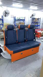 Asientos Modificados de Lujo VIP para Camioneta, Asiento de Sofá <span class=keywords><strong>Cama</strong></span> Plegable para Sprinter, Coaster, King Long, Accesorios Interiores para Automóviles - Product Image 3