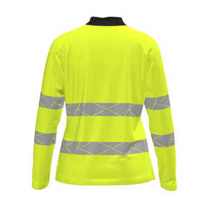 Suministro de fábrica, ropa de trabajo de seguridad altamente reflectante, camiseta OEM FR al por mayor, campo de seguridad reflectante de alta visibilidad a prueba de agua - Product Image 2