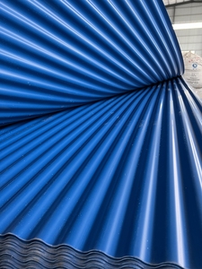 Tuile de toiture ondulée en PVC haute résistance, imperméable, ignifuge, anticorrosion, isolante thermiquement pour la <span class=keywords><strong>couverture</strong></span> de toiture de villa - Product Image 5