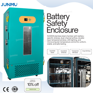 Batterie-Sicherheitsgehäuse Schutzkammer für Lithium-Batterie-Sicherheitstests Überladungs-Feuer-Explosionsrisiko-Begrenzungssystem - Product Image 3