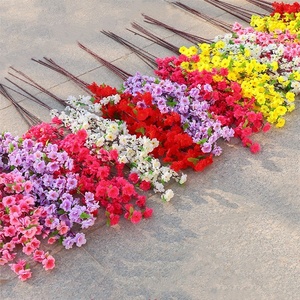 Barato al por mayor de melocotón BlossomTree ramas <span class=keywords><strong>flor</strong></span> de cerezo Artificial para la decoración del jardín al aire libre - Product Image 1
