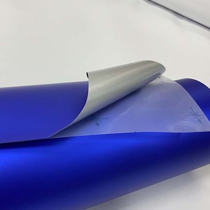 Glace Satin <span class=keywords><strong>Chrome</strong></span> Vinyle Wrap Film Air Gratuit Maison BRICOLAGE Décoration Autocollant <span class=keywords><strong>Mat</strong></span> <span class=keywords><strong>Chrome</strong></span> <span class=keywords><strong>Bleu</strong></span> Voiture Wrap Couvrant Style Autocollant De Voiture Feuille - Product Image 3