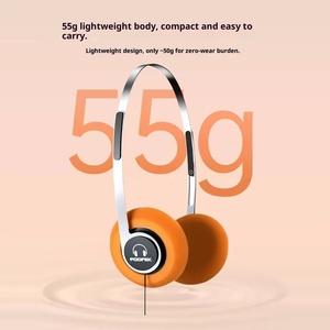 Auriculares con Cable Retro Maillard, Estilo Fotografía Callejera, Compactos, Portátiles, Cómodos de Usar, Alta Calidad de Sonido, Gran Venta - Product Image 4