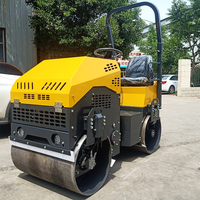 Petite machine à rouleaux roulants 1 tonne 2 tonnes 3 tonnes 4 tonnes diesel à double tambour Prix
