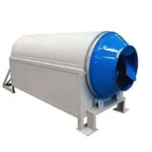 large capacity paddy wheat onion grain drum dryer spice drying machine