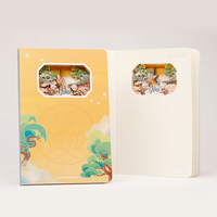 Usine directe cahier chinois KungFu Shaolin Temple Art Design personnalisable ODM/OEM décoration de bureau papier artisanat