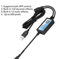 SP616E RGB Mini Music Pixel LED Controller Utilisé pour la lumière de couleur de rêve avec contrôleur à 1 canal