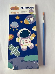 Livres de coloriage à l'<span class=keywords><strong>aquarelle</strong></span> 12 pages, ensemble d'art de <span class=keywords><strong>dessin</strong></span> et de peinture à l'eau de poche avec pinceau - Product Image 6