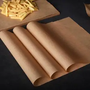 Custom Printing Food Wrapping Paper Custom Logo Wet Waxed Deil Paper Cheaked Wax Paper