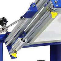 Gran oferta, máquina de serigrafía cilíndrica Manual para pulseras de silicona, impresora de pantalla de pluma fácil de operar