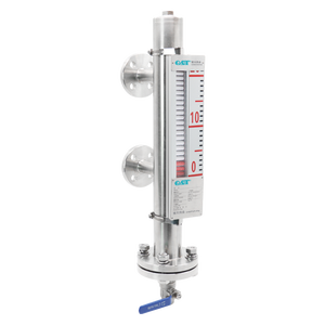 Jauge de niveau à clapet magnétique Huitian avec affichage numérique HART 4-20mA |   Construction métallique |   Précision de +/-0,5% |   Mesure de niveau IP67 - Product Image 1