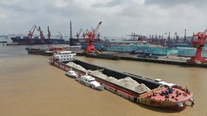 Cina cantiere navale 1000ton auto-scarico di sabbia chiatta/Cargo chiatta/sabbia di trasporto nave con nastro trasportatore - Product Image 5