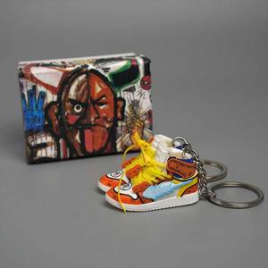 Offre Spéciale : Ensemble de Porte-clés Mini Sneaker Design Anime 3D – Accessoire Tendance pour Sneakerhead, Idéal Cadeau avec Boîtes - Product Image 5