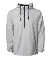 Blouson coupe-vent homme 2024 personnalisé, fin, pliable, en nylon, style rétro vintage, avec capuche, vente en gros