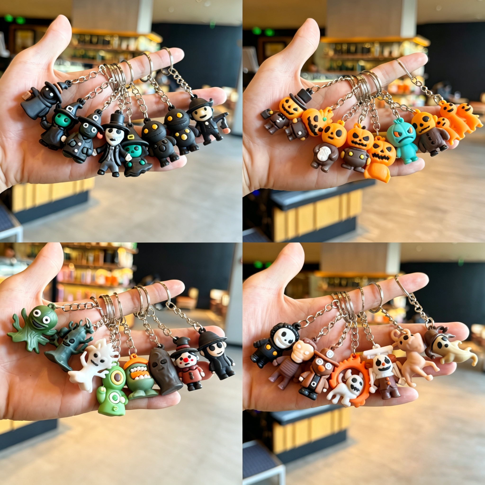 98-Halloween Keychain(contact us for catalog to get 6000+styles)