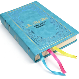 พระคัมภีร์ไบเบิลหนัง PU แบบสั่งทำพิเศษ ฉบับ KJV, NIV, NKJV - Product Image 2