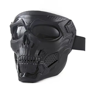 Máscara Facial Táctica Ventilada de ABS con Diseño de Calavera, Protección Contra el Viento y Anti-UV para Motocross y Actividades al Aire Libre - Product Image 4