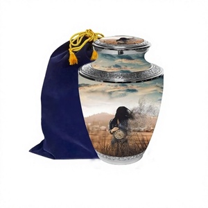 Maisons et monuments commémoratifs Urne de crémation pour cendres humaines Urne adulte mâle femelle Boîte et cercueil pour cendres Hommes Femmes Enfant Animaux de compagnie Chat Chien Urne - Product Image 1
