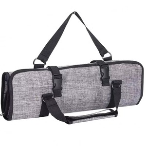 BSCI Factory Waterproof Chef Knife Bag Cooking Utensils Storage Bag 12 Slots Knife Roll Pouch - Product Image 1
