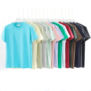 Camisetas de Algodón Grueso con <span class=keywords><strong>Estampado</strong></span> Gráfico Personalizado al por Mayor para Hombre, Alta Calidad, 100% Algodón, Impresión <span class=keywords><strong>DTG</strong></span>, Estilo Formal - Product Image 1