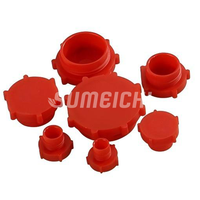 SUMEICHI Bouchon d'extrémité de tube rond Bouchon d'insertion en plastique pour poteau de clôture Couvercle de tuyau Tube Chaise Noir