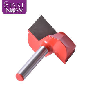 Startעכשיו מחורצים שטוחים ראש ניקוי הנתב התחתון הנתב חתיכות עץ pvc cnc חריטה חלקי קצה כרסום חותכי כרזים - Product Image 6