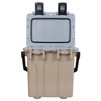 Tsunami Live Bait Cooler Box Ice Chest 20L Box Cooler avec corps léger pour Kayak et canoë pêche en plein air