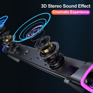 مكبر صوت مع مضخم للصوت لاسلكي مكبر صوت للتلفاز نظام مسرح منزلي - Product Image 4