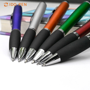 IDO Custom Logo with <strong>Stylus</strong> Ballpoint <strong>Pen</strong> Plastic Promotion Ballpen with Personalized Design Paint Coating Twist <strong>Pen</strong> - Product Image 4