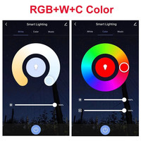 Bombilla Inteligente SIXWGH Zigbee 3.0 E27 RGB+CCT Regulable de 9W LED, Compatible con Tuya, Alexa y Google Home para el Hogar, Fiestas y Sala de Estar