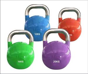 Wettkampf-Kettlebells <span class=keywords><strong>Pesas</strong></span> rusas de competición de alta calidad para entrenamiento de gimnasia Mejor precio <span class=keywords><strong>Pesas</strong></span> libres para gimnasio Fitness - Product Image 3