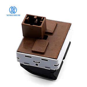 Sorghum 6Q0959858 <span class=keywords><strong>Interruptor</strong></span> de botón de ventana eléctrica doble delantero derecho compatible con Seat Ibiza Cordoba VW <span class=keywords><strong>Polo</strong></span> - Product Image 2