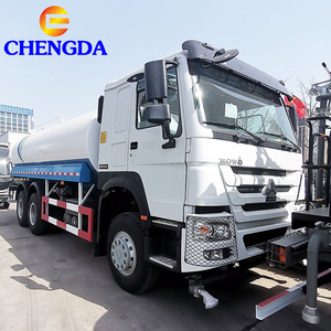 <span class=keywords><strong>Camion</strong></span>-citerne à eau diesel HOWO 6x4 371 d'occasion avec moteur et composants essentiels pour la pulvérisation d'eau incendie à vendre - Product Image 5