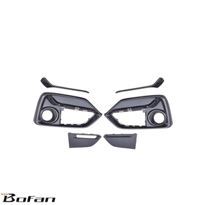 Couverture de phare antibrouillard avant de pare-chocs de voiture en matériau ABS PP de Style SI pour <span class=keywords><strong>HONDA</strong></span> <span class=keywords><strong>CIVIC</strong></span> <span class=keywords><strong>2020</strong></span>-2016 2022 - Product Image 2