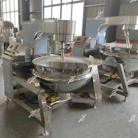 Bouilloire à gainage planétaire à base d'huile d'assaisonnement pour marmite industrielle avec mélangeur électrique