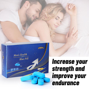 LUVVITA Integratore Energetico Personalizzato per la Salute Maschile, Pillole Blu con Peptidi di Ostrica e Radice di Maca, Supporto Immunitario, 60 Compresse - Product Image 2