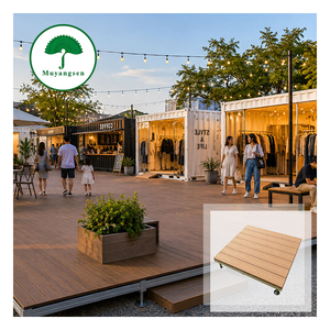 Nuevo Producto: Plataforma Modular de WPC Prefabricada, Impermeable, Resistente al Desgaste y Antideslizante para Exteriores, Ideal para Proyectos Comerciales en Calles - Product Image 1