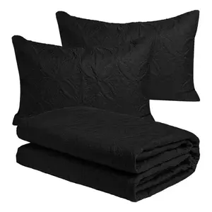 Housse de couette ultra légère Neo Pinsonic, polyester uni teint, toutes saisons, literie moderne, lavable en machine - Product Image 4