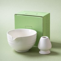 Promotion : Kit de Cérémonie du Thé Matcha Style Japonais en Céramique à Changement de Couleur, Fouet en Bambou, Logo Personnalisé OEM