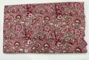 Meilleur indien fait à la main Premium 100% coton main bloc impression tissu sans azo couleurs organiques pour robes et sacs pour garçons filles - Product Image 3