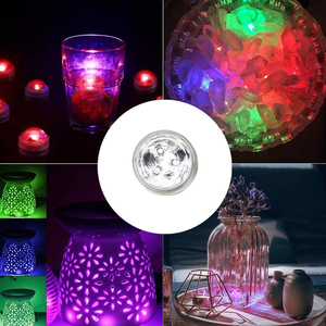 12 Cái Đèn LED Chìm Dưới Nước Vũ Trường Bồn Tắm Nóng Nến Với Điều Khiển Từ Xa RGB Cho Ao Hồ Bơi Bình Cơ Sở Bể Cá Trang Trí Sân Vườn - Product Image 5