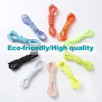 Corde à sauter élastique colorée de 2,8 mm à rebond élevé pour enfants, jeu de saut à la corde nostalgique chinois et jeu en plein air